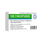 Метформин, 500 мг, таб. №60